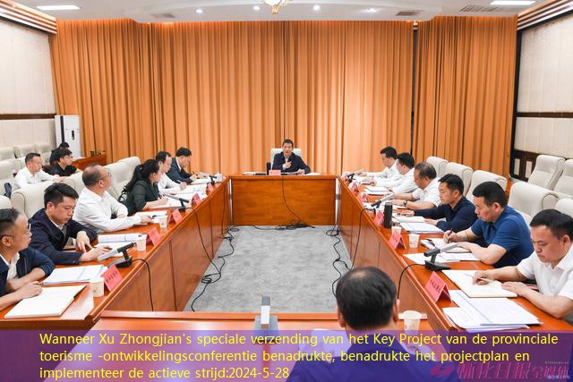 Wanneer Xu Zhongjian’s speciale verzending van het Key Project van de provinciale toerisme -ontwikkelingsconferentie benadrukte, benadrukte het projectplan en implementeer de actieve strijd