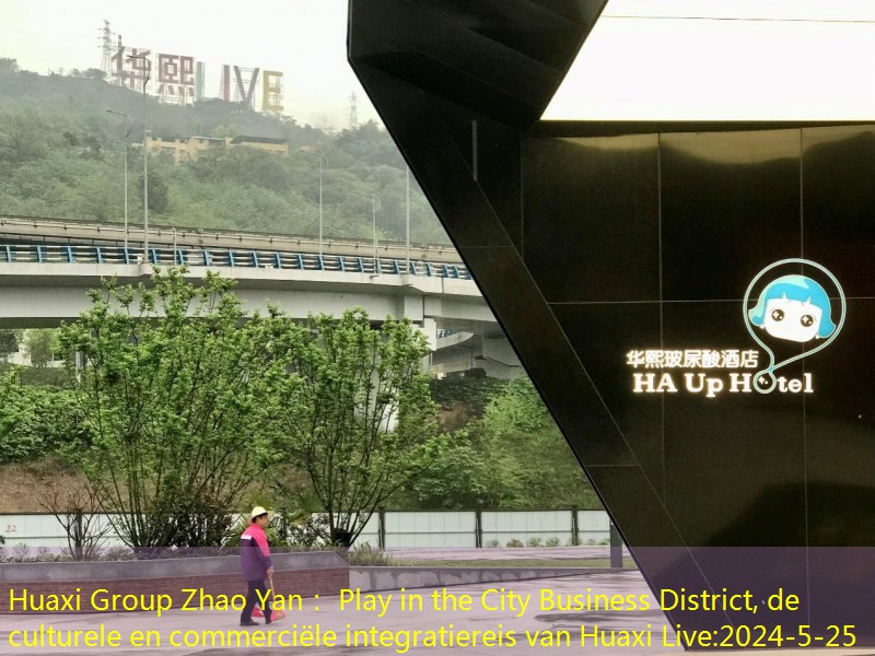 Huaxi Group Zhao Yan： Play in the City Business District, de culturele en commerciële integratiereis van Huaxi Live
